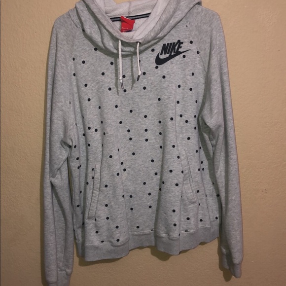Nike Tops - Polka dot Nike hoodie